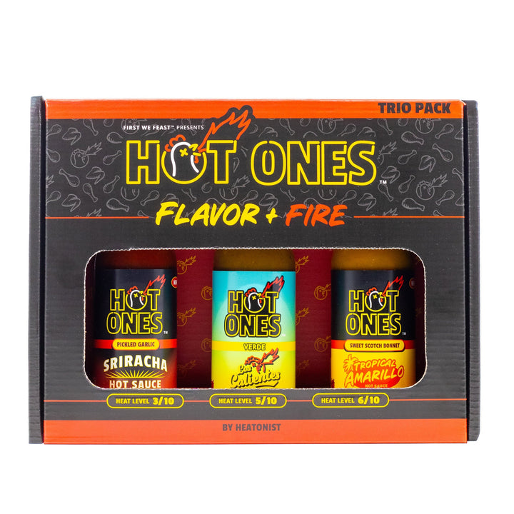 Flavor and Fire Trio Pack | Hot Ones C9