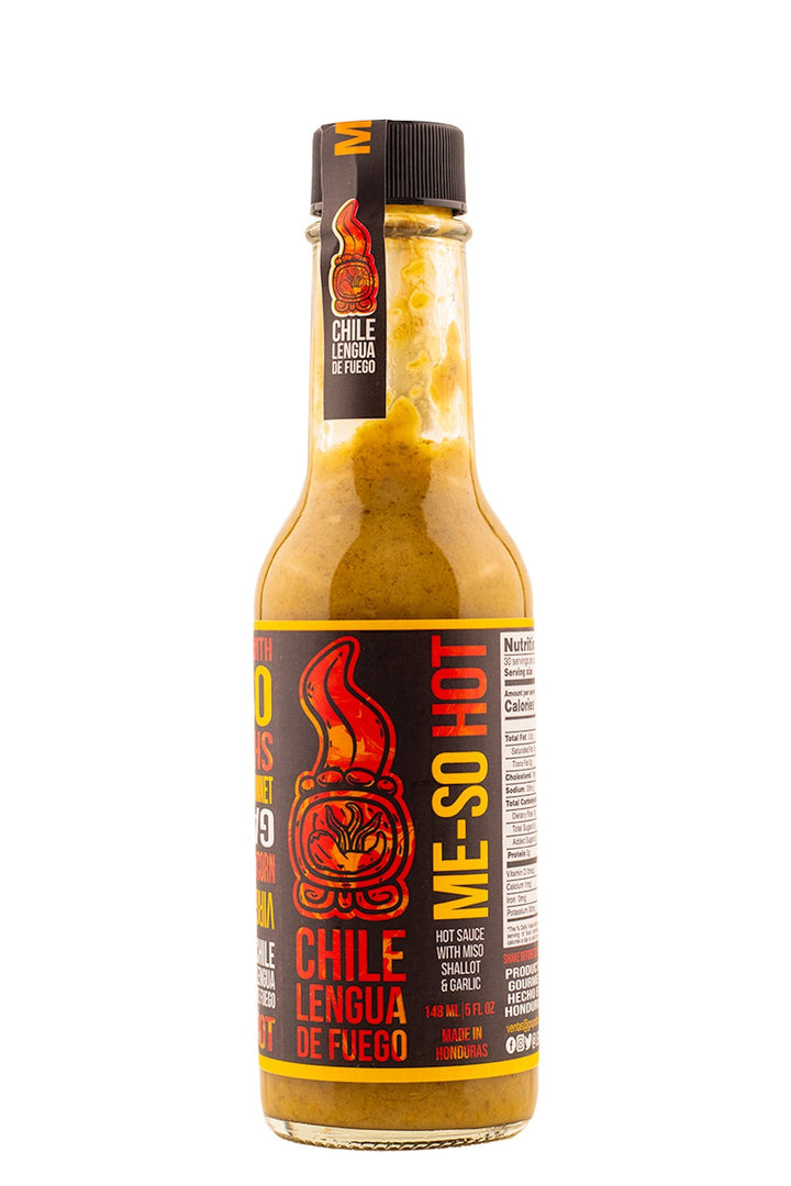 Me-So Hot Miso Shallot | Chile Lengua de Fuego G5