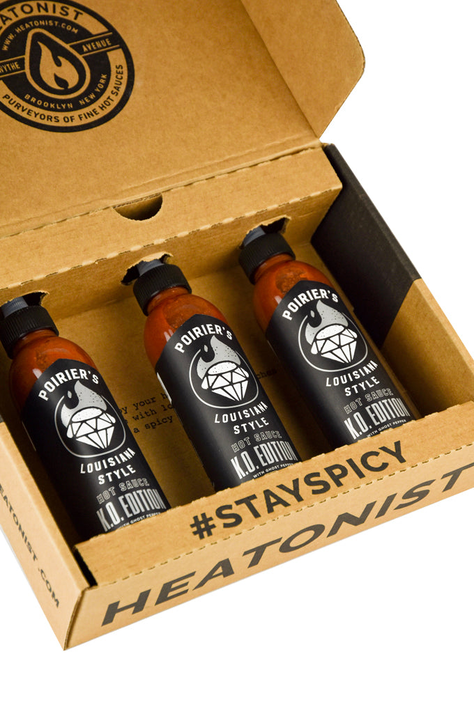Dustin Poirier Hot Sauce - KO Edition 3 Pack X8