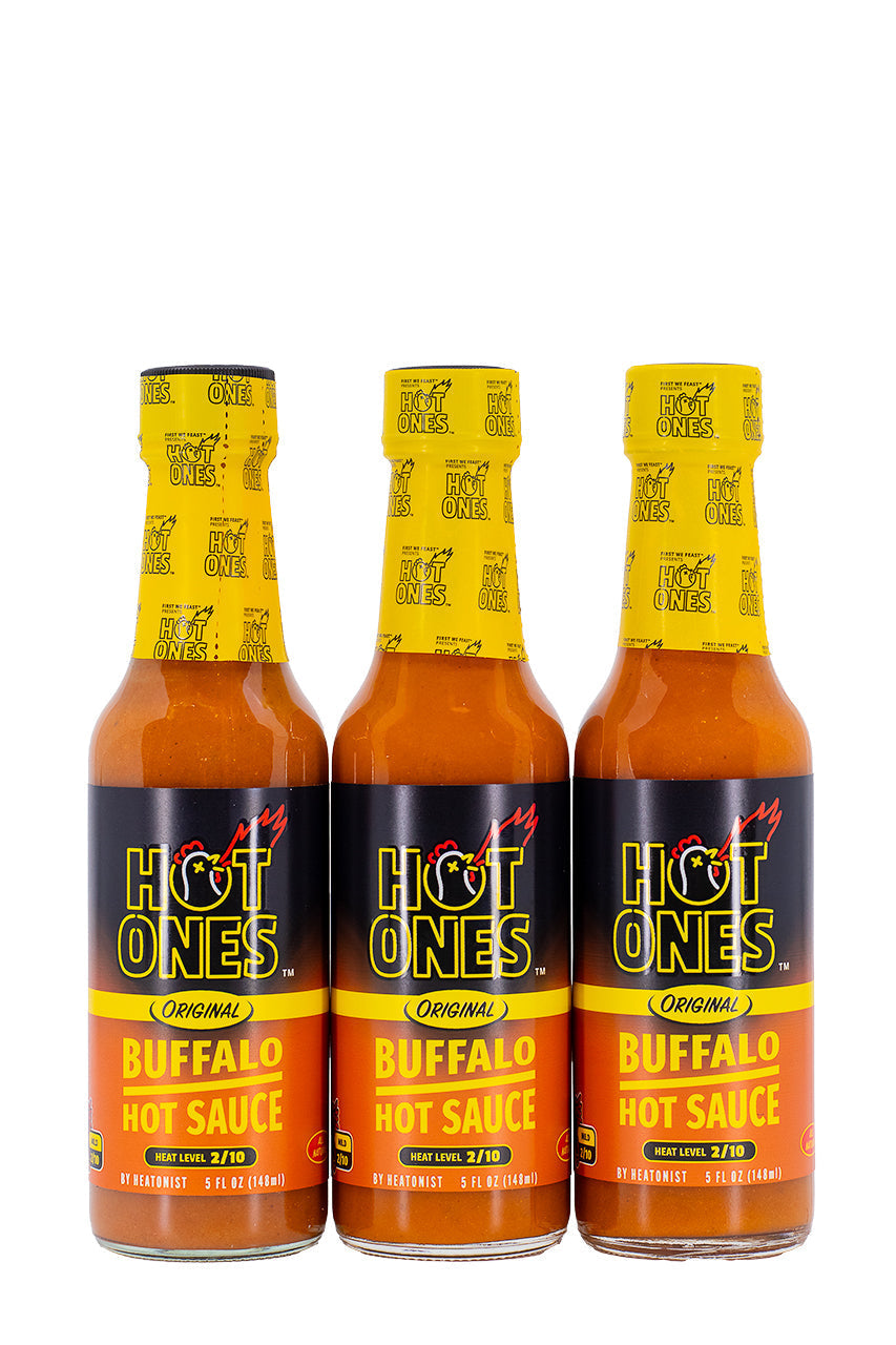 Buffalo Hot Sauce 3-Pack | Hot Ones Hot Sauce I0