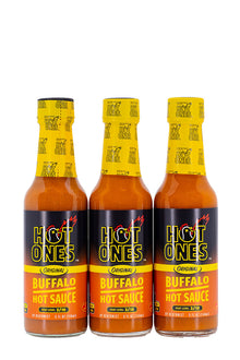 Buffalo Hot Sauce 3-Pack | Hot Ones Hot Sauce I0