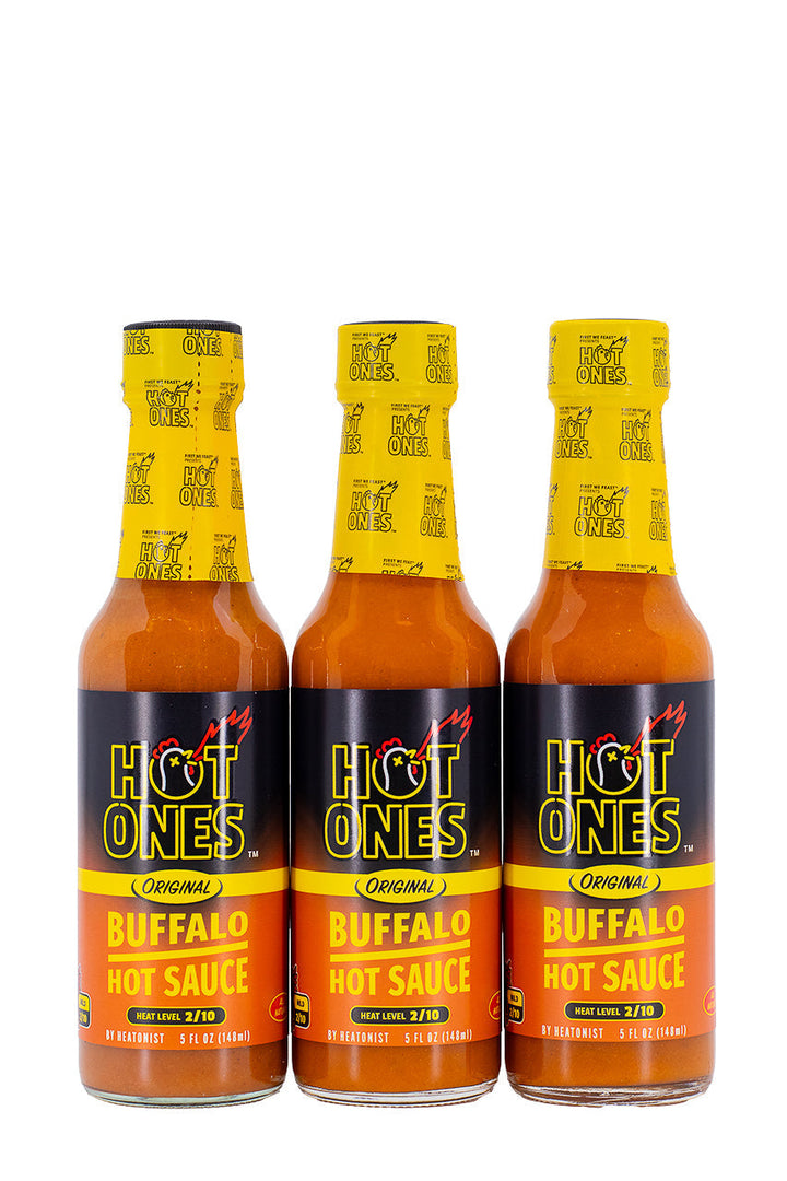Buffalo Hot Sauce 3-Pack | Hot Ones Hot Sauce I0