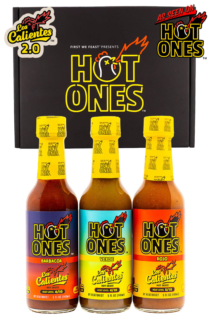 Los Calientes Trio Pack | Hot Ones Hot Sauce K9