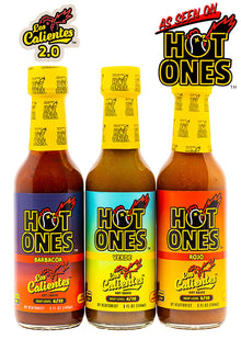 Los Calientes Trio Pack | Hot Ones Hot Sauce K9