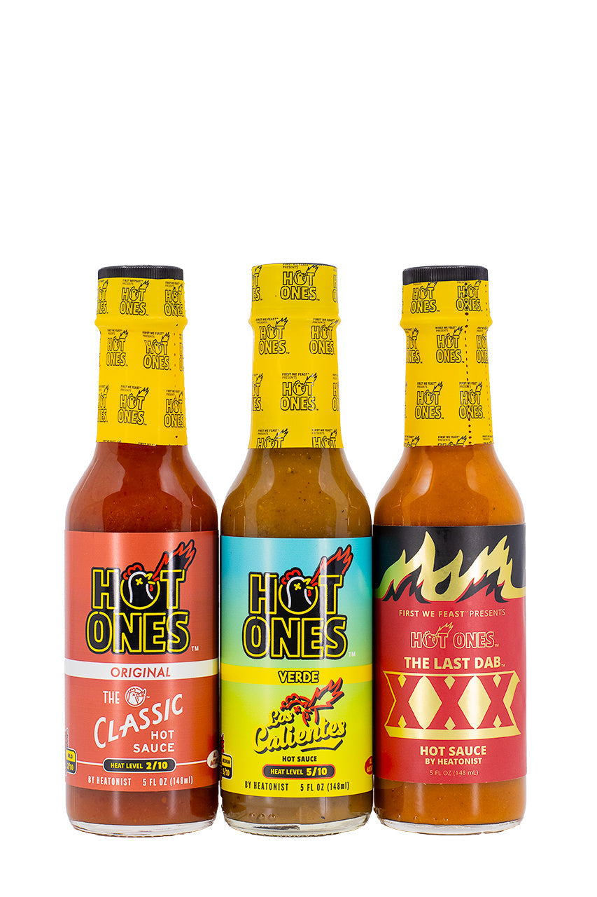 Hot Ones Trio Pack - Original | Hot Ones Hot Sauce S5
