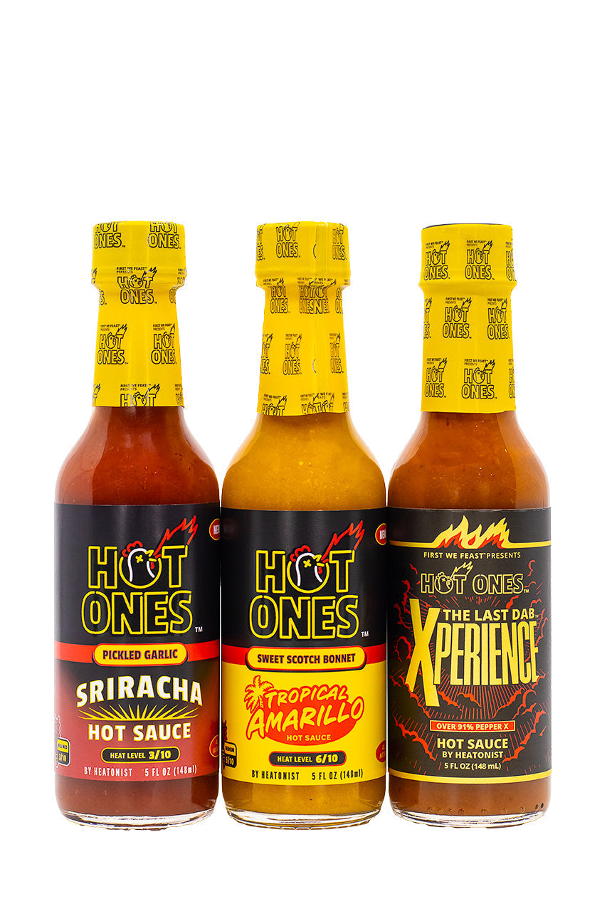 Hot Ones Hot Sauce Trio Pack - Season 27 J0