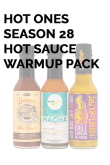 Hot Ones Hot Sauce Warm Up Pack - Season 28 Z0