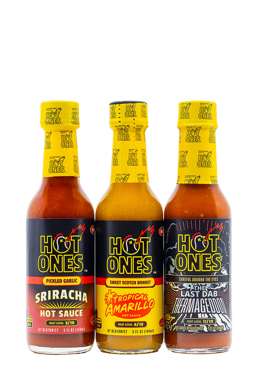Hot Ones Hot Sauce Trio Pack - Season 29 Z3