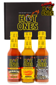 Hot Ones Hot Sauce Trio Pack - Season 30 O6