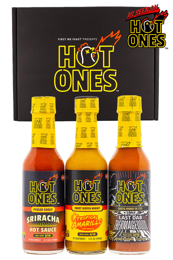 Hot Ones Hot Sauce Trio Pack - Season 30 O6