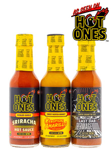 Hot Ones Hot Sauce Trio Pack - Season 30 O6