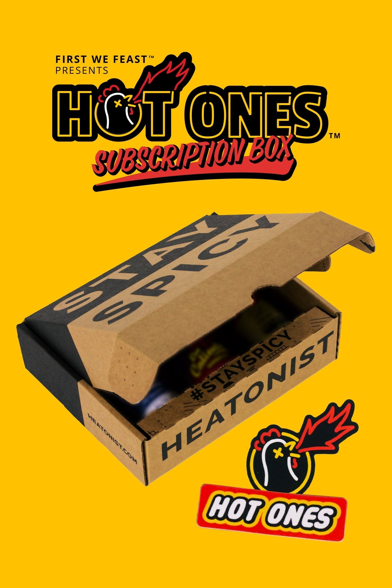 Monthly Hot Ones Box A6