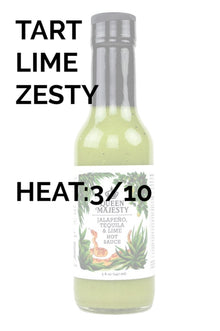 Jalapeno Tequila Lime Hot Sauce | Queen Majesty T4