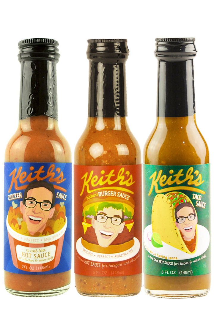 Keith's Hot Sauce Trio Pack E3