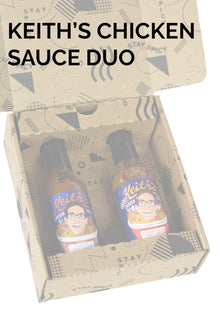 Keith's Chicken Sauce Hot Sauce Duo Pack | Keith's H9