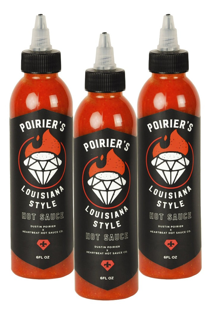 Dustin Poirier Hot Sauce 3 Pack | HEATONIST N7