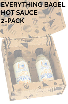 Secret Handshake Food Co Everything Bagel Hot Sauce 2-Pack A7